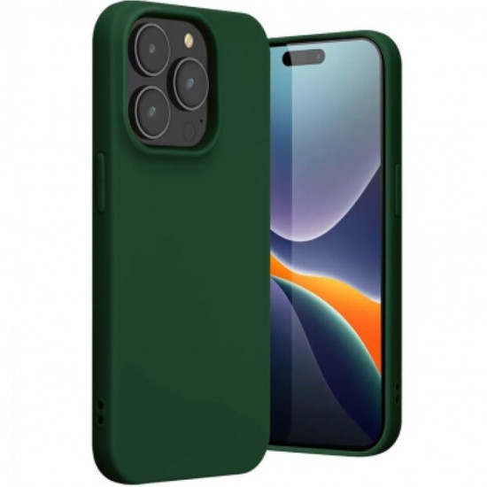 Θήκη Soft για Apple iPhone 14 Pro - Σκούρο Πράσινο ΘΗΚΕΣ