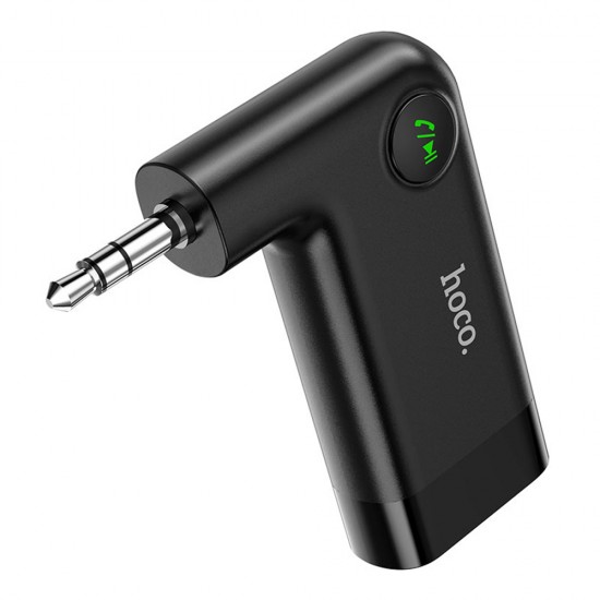 Hoco FM Car Transmitter E53 Dawn Sound V.5.0 with AUX Μαύρο ΚΑΛΩΔΙΑ