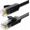 Ugreen Flat U/UTP Cat.6 Καλώδιο Δικτύου Ethernet 8m Μαύρο