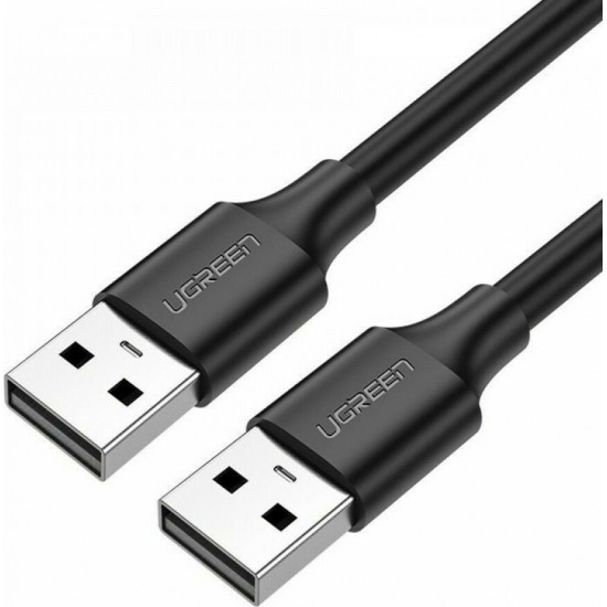 Ugreen USB 2.0 Cable USB-A male - USB-A male Μαύρο 1m (10309) ACCESORIES