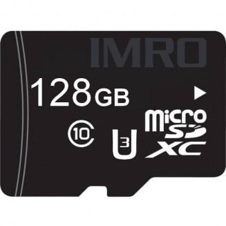 IMRO memory card microSD 128GB 100MB/s class10 UHS 3 4K with adapter SD