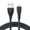 Joyroom S-UL012A11 USB-A to Lightning Cable Μαύρο 1.2m