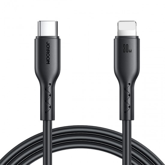 Joyroom Flash-Charge Series SA26-CL3 USB-C / Lightning cable 30W 1m - black 