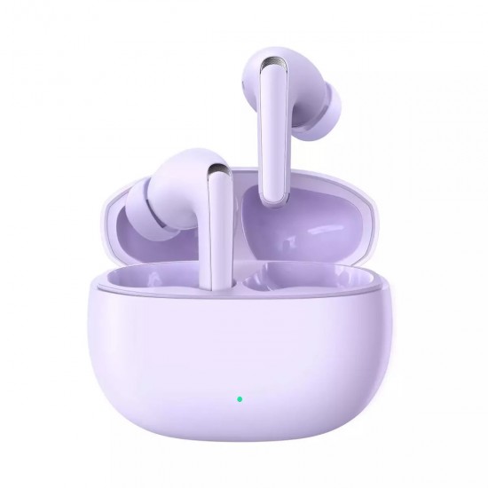 Joyroom Funpods Series JR-FB3 In-ear Bluetooth Handsfree Ακουστικά με Αντοχή στον Ιδρώτα και Θήκη Φόρτισης Μωβ ACCESORIES