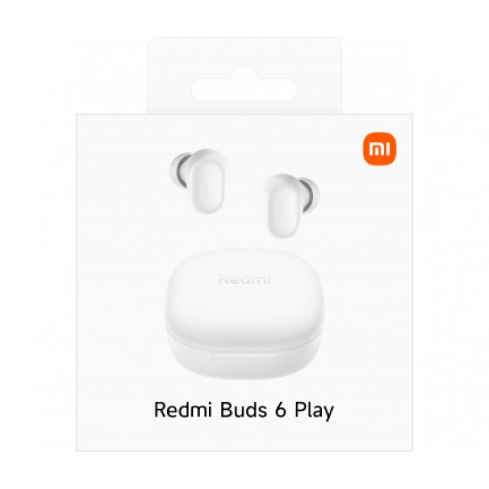 Xiaomi Redmi Buds 6 Play Wireless Headphones - White ACCESORIES