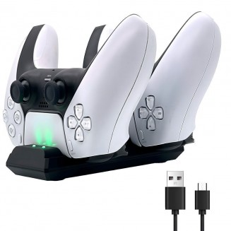 PS5 controller charging double dock charge P201 black