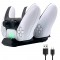 PS5 controller charging double dock charge P201 black