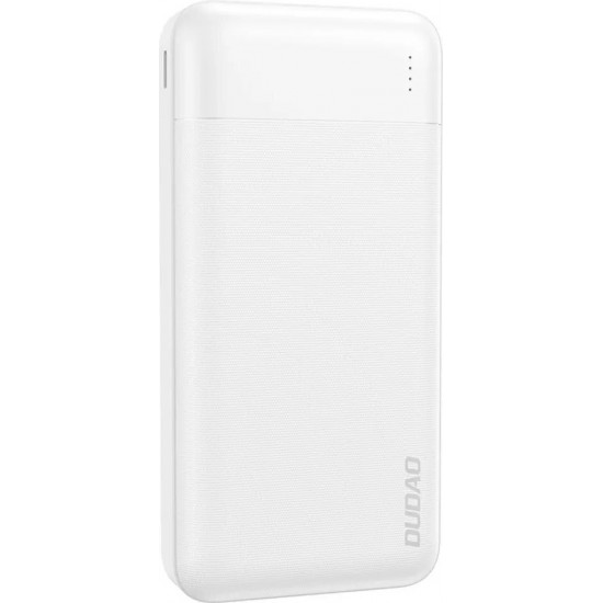 Powerbank Dudao K18-1W 10000mAh USB-A / USB-C / Micro USB - white ACCESORIES
