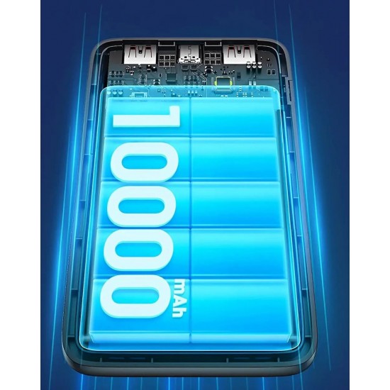 Powerbank Dudao K18-1W 10000mAh USB-A / USB-C / Micro USB - white ACCESORIES