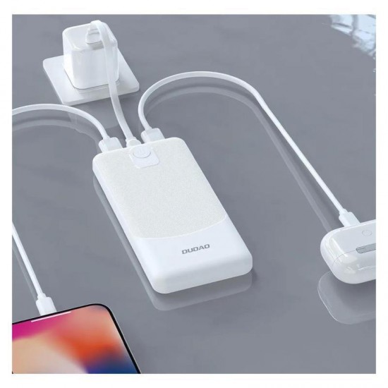 Powerbank Dudao K10Pro 2.4A 20000mAh 2 x USB-A - black ACCESORIES