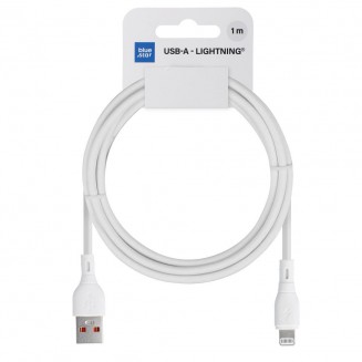 BLUE STAR ECO cable 2,4A USB A to Lightning PJ68-24-2.4 1m white