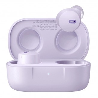 Ακουστικά Baseus Bowie E18 Wireless TWS ENC IPX4 - Μωβ