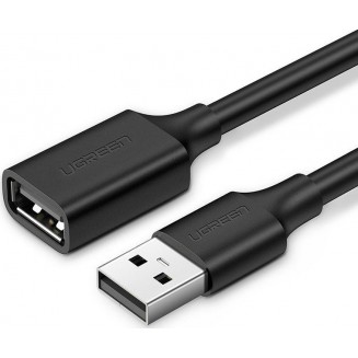 Ugreen cable adapter USB (female) - USB (male) 2m black (10316)