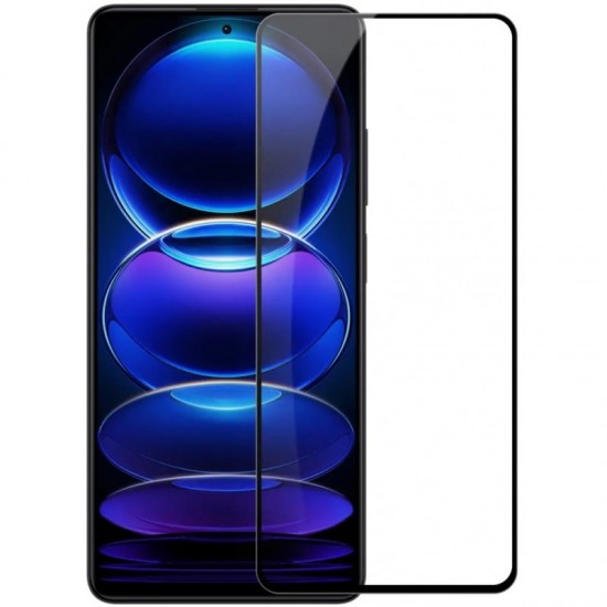 Tempered Glass 9H για Xiaomi Poco X5 Pro 5G / Redmi Note 12 Pro - Μαύρο XIAOMI