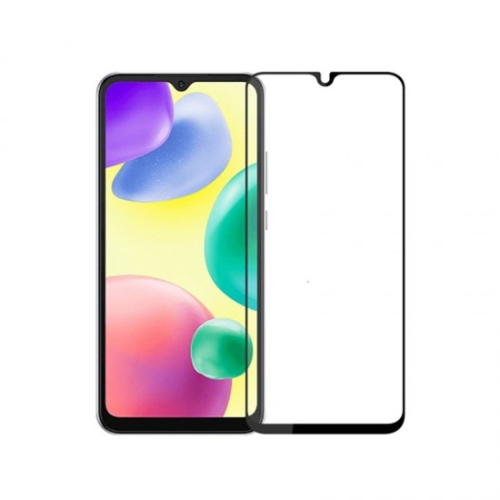 Tempered Glass 3D Full Cover & Full Glue για Xiaomi Redmi 10 - Μαύρο XIAOMI