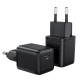Joyroom Small Fast USB Type C PD Charger 25W EU Plug Black (L-P251) ACCESORIES