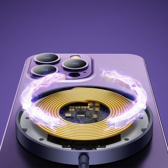 Baseus Φορτιστής Magsafe 15W Μπλε (Simple Mini3)