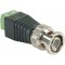 HW-D3 BNC ομοαξονικός αρσενικός connector με κλέμα