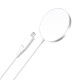 Choetech Φορτιστής με Ενσωματωμένο Καλώδιο USB-C 15W Λευκός (T518-F) ΑΣΥΡΜΑΤΟΙ ΦΟΡΤΙΣΤΕΣ
