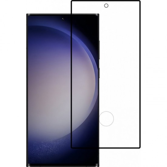 Tempered Glass 3D  Full Cover για Samsung Galaxy S23 Ultra  ΠΡΟΣΤΑΣΙΕΣ ΟΘΟΝΗΣ 