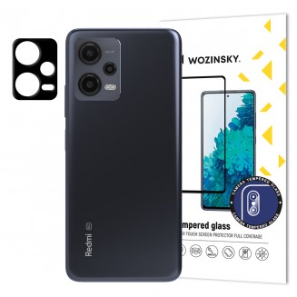 Wozinsky Full Tempered Glass Lens Protection Black for Redmi Note 12/Poco X5