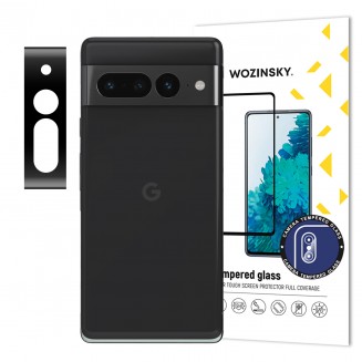 Wozinsky Full Tempered Glass Lens Protection Black for Google Pixel 7 Pro