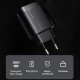 Joyroom Φορτιστής Χωρίς Καλώδιο με Θύρα USB-A και Θύρα USB-C 18W Quick Charge 3.0 / Power Delivery Μαύρος (L-QP182) ΦΟΡΤΙΣΤΕΣ