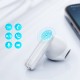 Joyroom JR-TL11 Earbud Bluetooth Handsfree Ακουστικά με Αντοχή στον Ιδρώτα και Θήκη Φόρτισης Λευκά ΑΚΟΥΣΤΙΚΑ