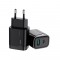 Joyroom Φορτιστής Χωρίς Καλώδιο με Θύρα USB-A και Θύρα USB-C 18W Quick Charge 3.0 / Power Delivery Μαύρος (L-QP182)