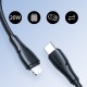 Joyroom S-CL020A11 Braided USB-C to Lightning Cable 20W Μαύρο 1.2m 