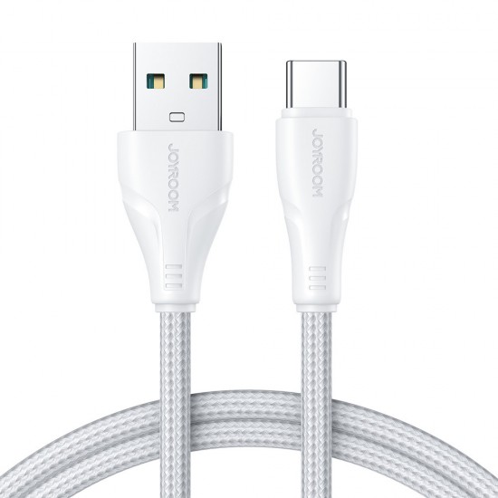 Joyroom S-UC027A9 Braided USB 2.0 Cable USB-C male - USB-A male Λευκό 2m ΚΑΛΩΔΙΑ